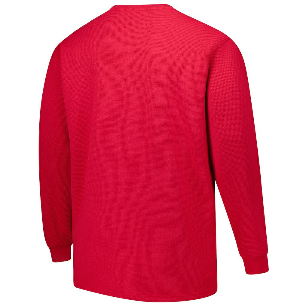 San Francisco 49ers Big & Tall Thermal Long Sleeve T-Shirt Scarlet | Fanatics