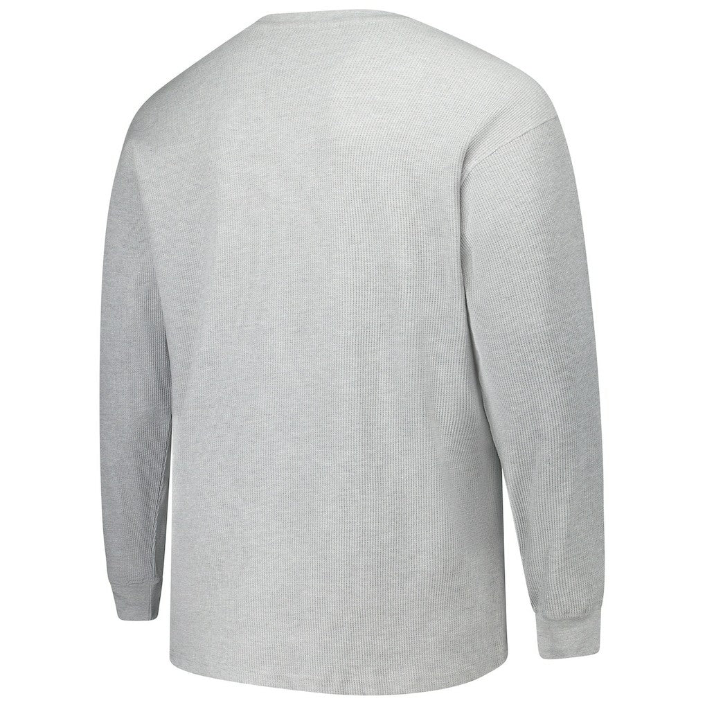 Miami Dolphins Big & Tall Thermal Long Sleeve T-Shirt Heather Gray | Fanatics