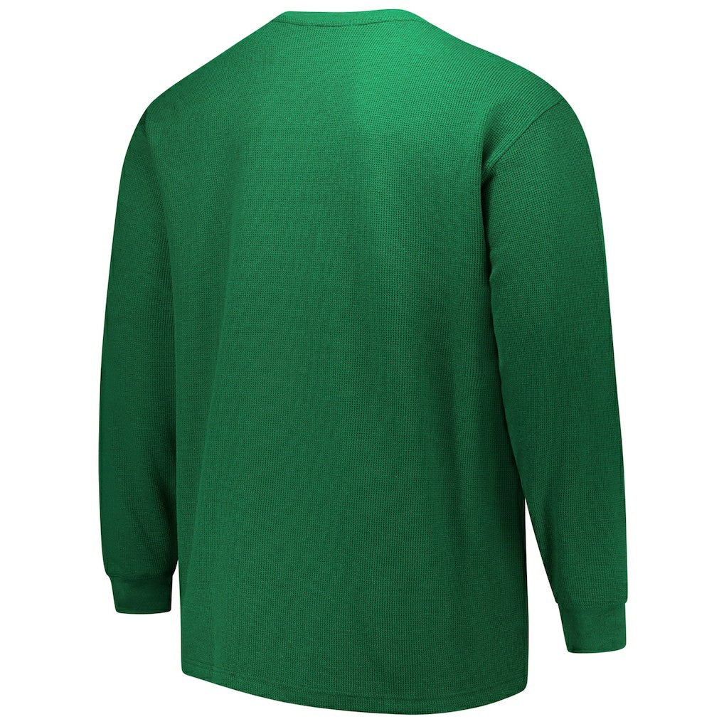 New York Jets Big & Tall Throwback Thermal Long Sleeve T-Shirt Kelly Green | Fanatics