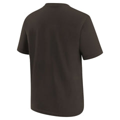 Cleveland Browns Youth Logo T-Shirt Brown | Nike for Sale
