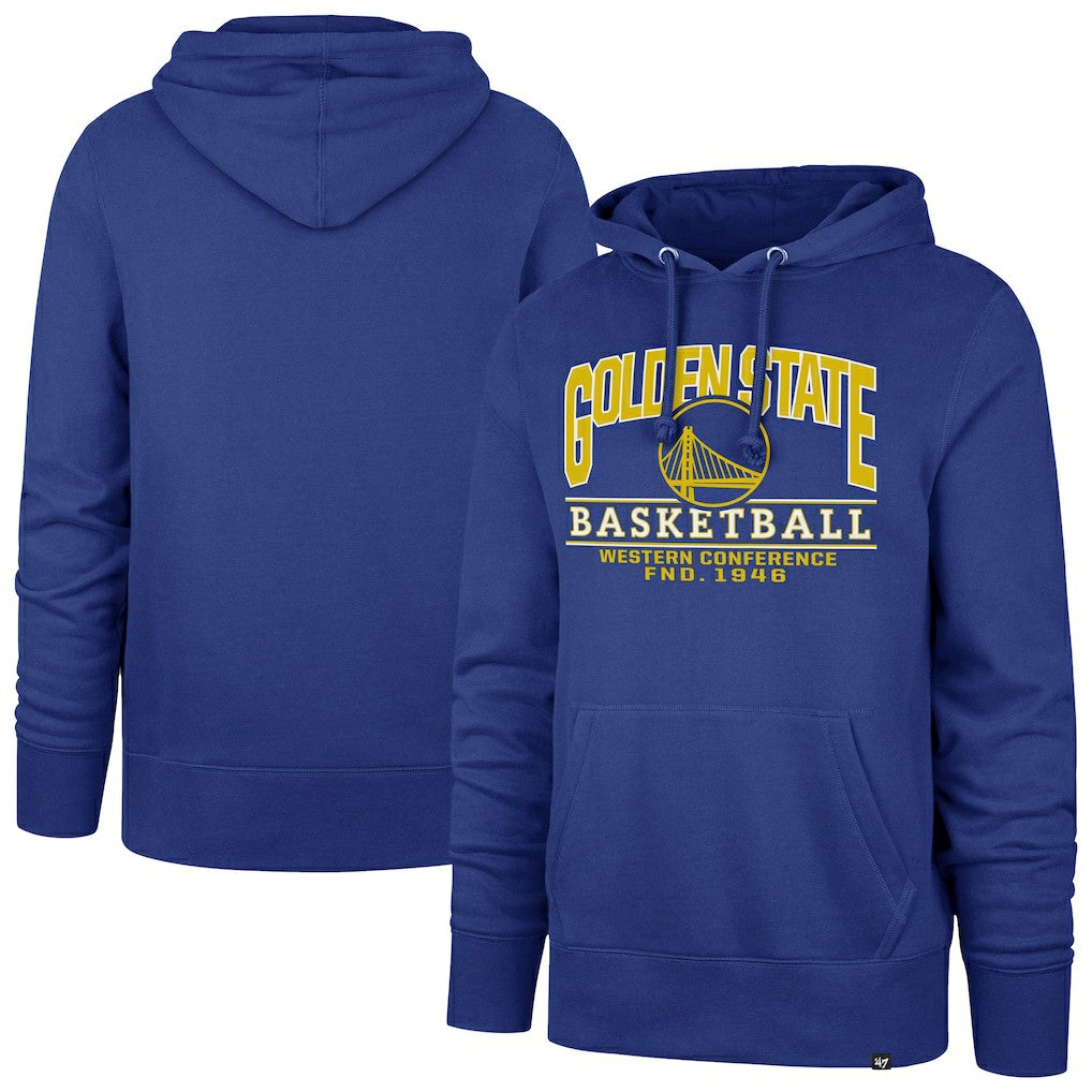 Golden State Warriors '47 Big & Tall Good Call Headline Pullover Hoodie Royal - NBA