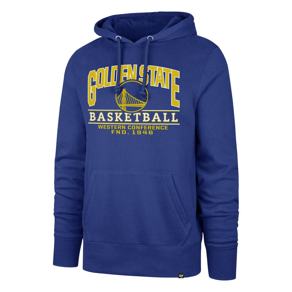 Golden State Warriors '47 Big & Tall Good Call Headline Pullover Hoodie Royal - NBA