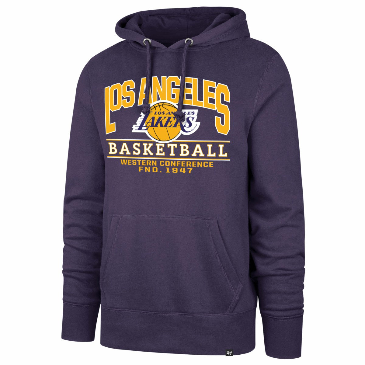 Los Angeles Lakers '47 Big & Tall Good Call Headline Pullover Hoodie Purple - NBA