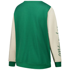 Milwaukee Bucks '47 Women's Plus Size Oversized Rise Andie Pullover Sweatshirt Hunter Green - NBA