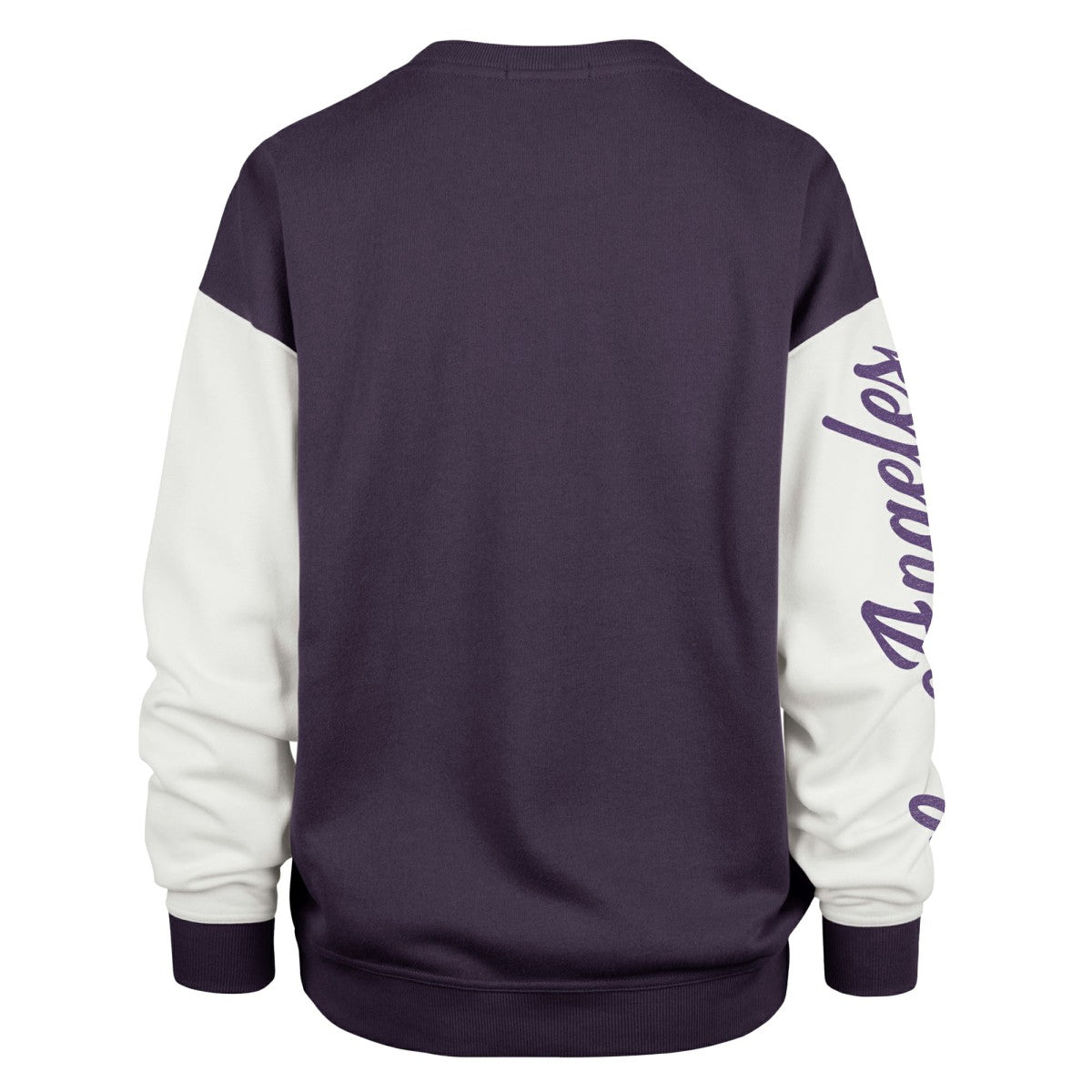 Los Angeles Lakers '47 Women's Plus Size Oversized Rise Andie Pullover Sweatshirt Purple - NBA