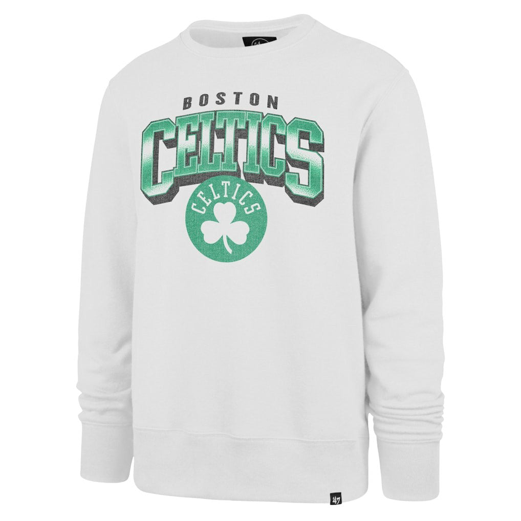 Boston Celtics '47 Big & Tall Spotlight Headline Pullover Sweatshirt Cream - NBA