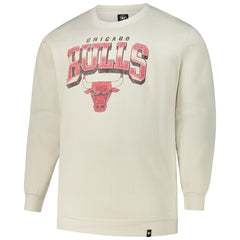 Chicago Bulls '47 Big & Tall Spotlight Headline Pullover Sweatshirt Cream - NBA