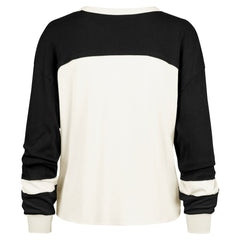 Brooklyn Nets '47 Women's Curve Raglan Long Sleeve T-Shirt Cream - NBA