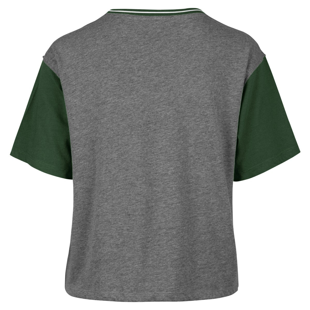 Milwaukee Bucks '47 Women's Rise Clubhouse Ziggy Color Block T-Shirt Gray - NBA