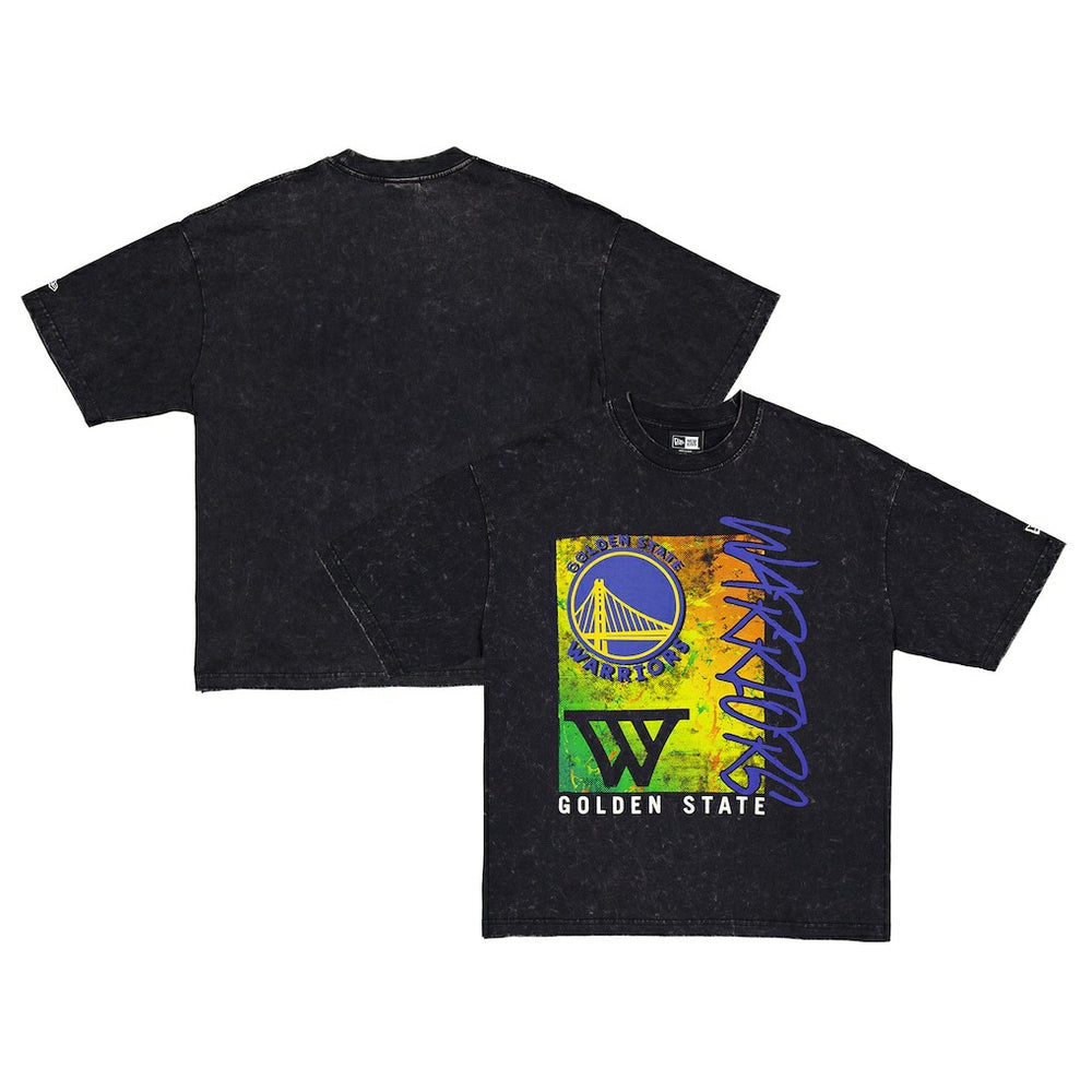 Golden State Warriors Sport Classics Enzyme Washed T-Shirt Black - NBA