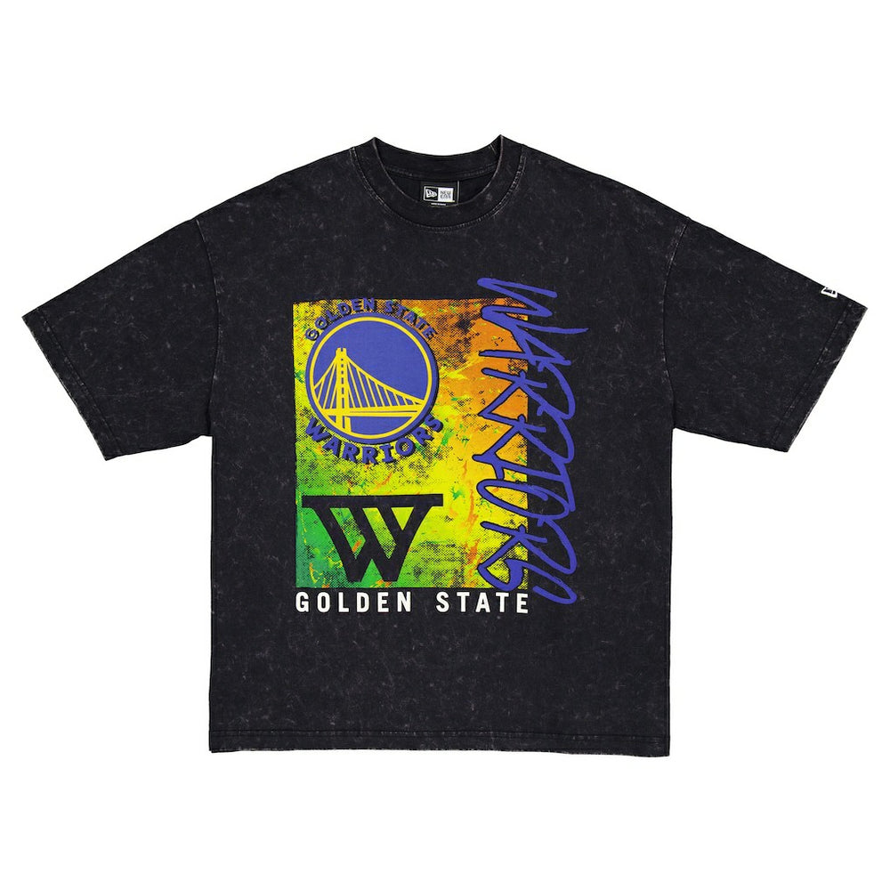 Golden State Warriors Sport Classics Enzyme Washed T-Shirt Black - NBA