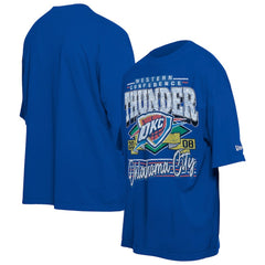 Oklahoma City Thunder Distressed Sport Classics T-Shirt Blue - NBA