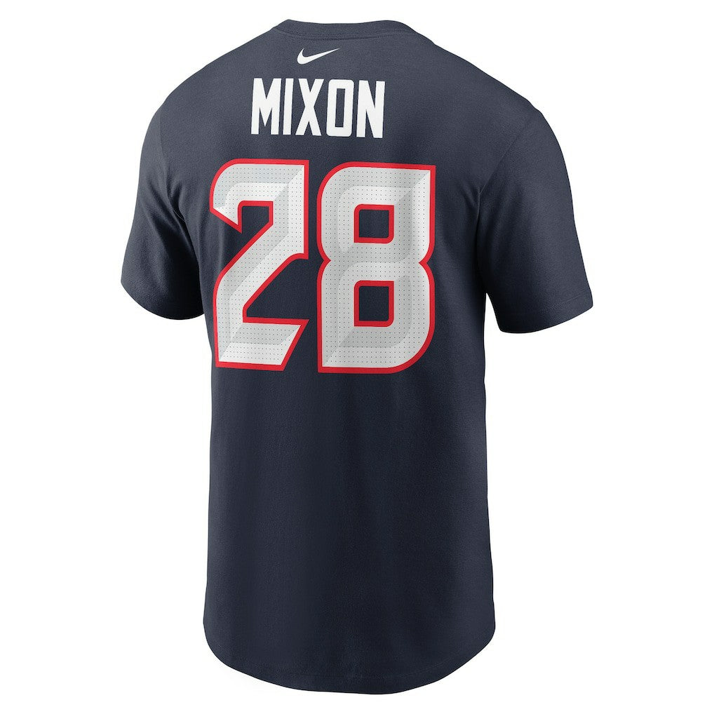 Joe Mixon Houston Texans Player Name & Number T-Shirt Navy | Nike for Sale