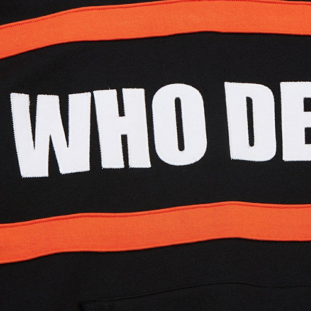 Cincinnati Bengals Vintage Logo Head Coach Fleece Pullover Hoodie Black | NFL