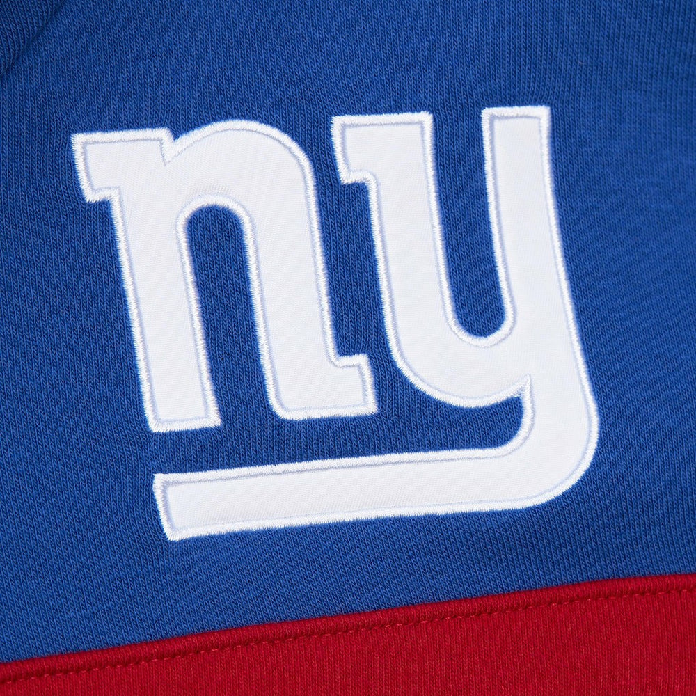 New York Giants Vintage Logo Head Coach Fleece Pullover Hoodie Royal | NFL