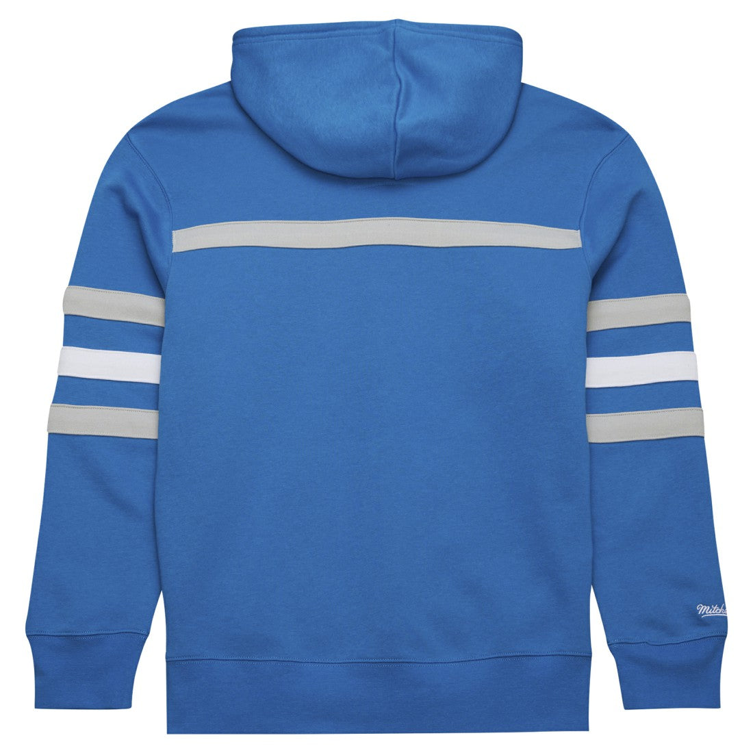 Detroit Lions Vintage Logo Head Coach Fleece Pullover Hoodie Blue | NFL