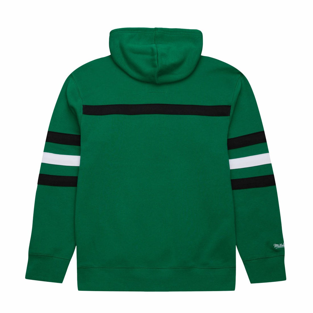 New York Jets Vintage Logo Head Coach Fleece Pullover Hoodie Kelly Green | NFL