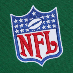 New York Jets Vintage Logo Head Coach Fleece Pullover Hoodie Kelly Green | NFL
