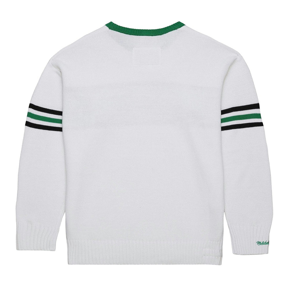 New York Jets Throwback 1984 Pullover Sweater White | Mitchell & Ness