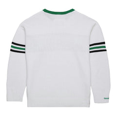 New York Jets Throwback 1984 Pullover Sweater White | Mitchell & Ness