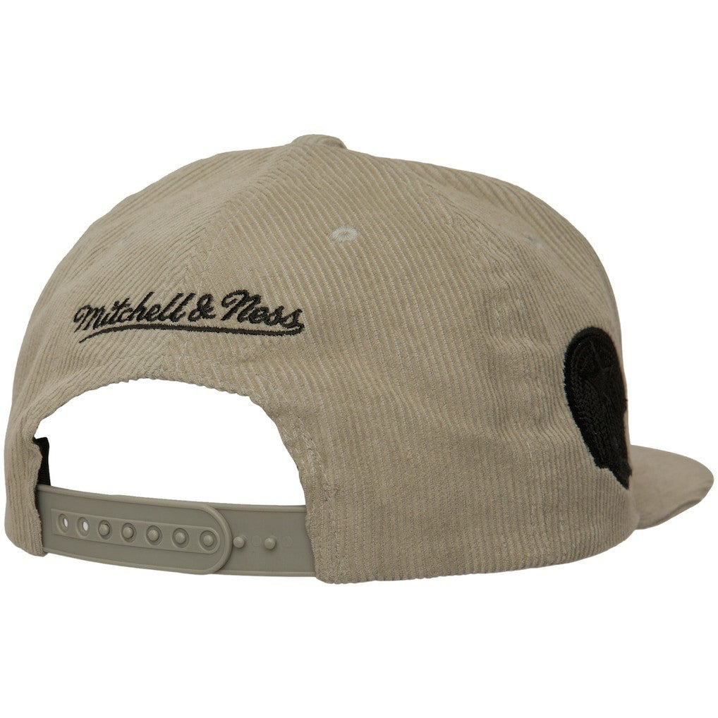 Dallas Cowboys Cord Snapback Hat Tan | Mitchell & Ness