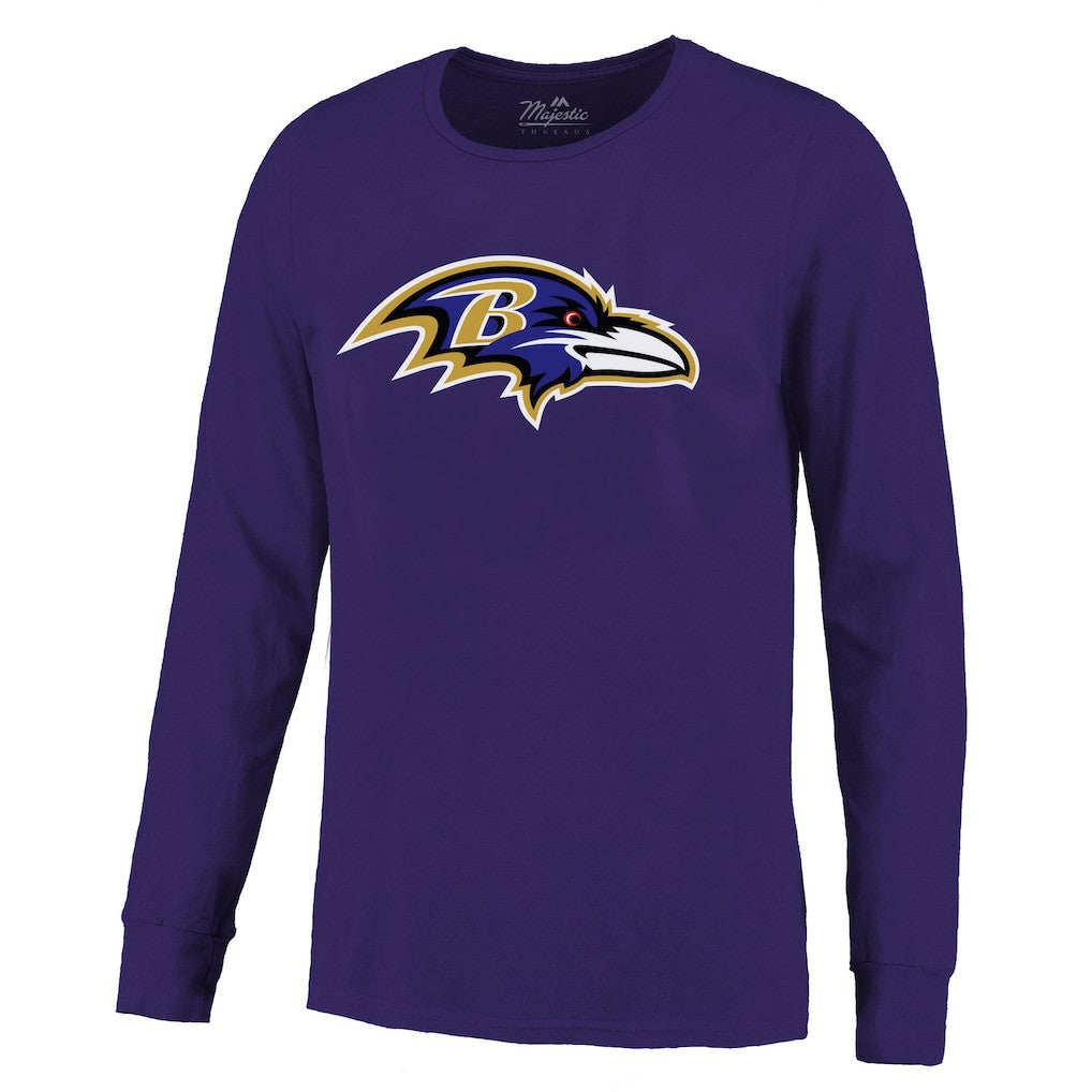 Derrick Henry Baltimore Ravens Majestic Threads Name & Number Long Sleeve T-Shirt Purple | NFL