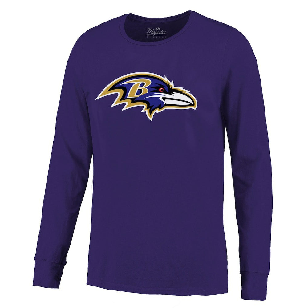 Derrick Henry Baltimore Ravens Majestic Threads Name & Number Long Sleeve T-Shirt Purple | NFL