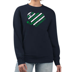 Vancouver Canucks G-III 4Her by Carl Banks Women's Heart Graphic Pullover Sweatshirt - Navy - NHL