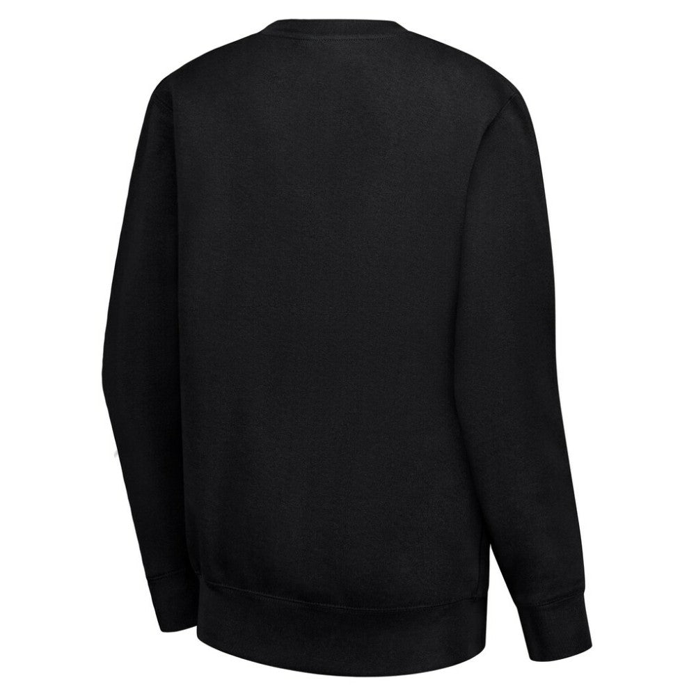 Philadelphia Flyers G-III 4Her by Carl Banks Women's Filigree Team Graphic Fleece Pullover Sweatshirt - Black - NHL