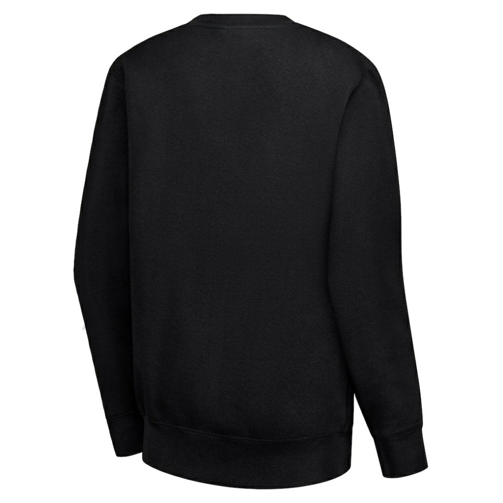San Jose Sharks G-III 4Her by Carl Banks Women's Filigree Team Graphic Fleece Pullover Sweatshirt - Black - NHL