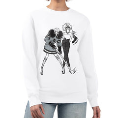 Los Angeles Kings G-III 4Her by Carl Banks Women's Hockey Girls Team Graphic Fleece Pullover Sweatshirt - White - NHL