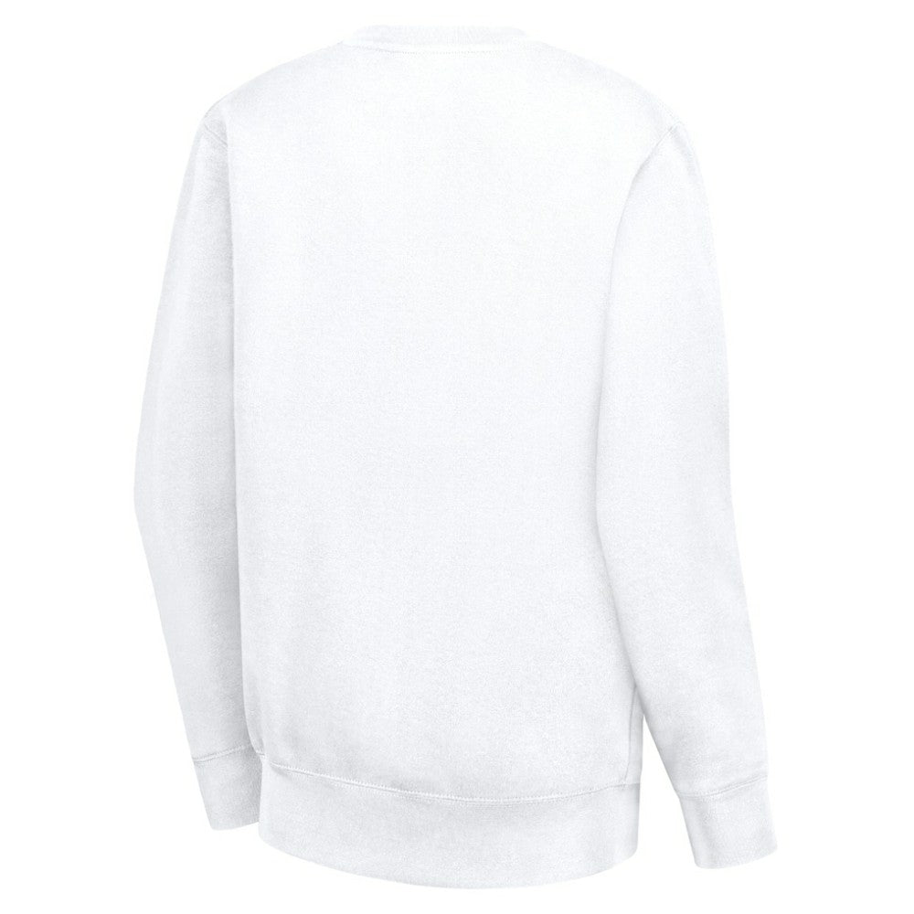 New Jersey Devils G-III 4Her by Carl Banks Women's Hockey Girls Team Graphic Fleece Pullover Sweatshirt - White - NHL