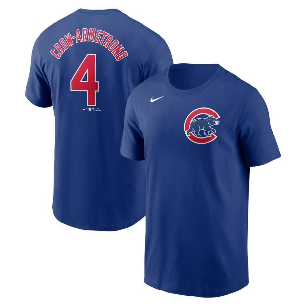 Pete Crow-Armstrong Chicago Cubs Nike Fuse Name & Number T-Shirt - MLB
