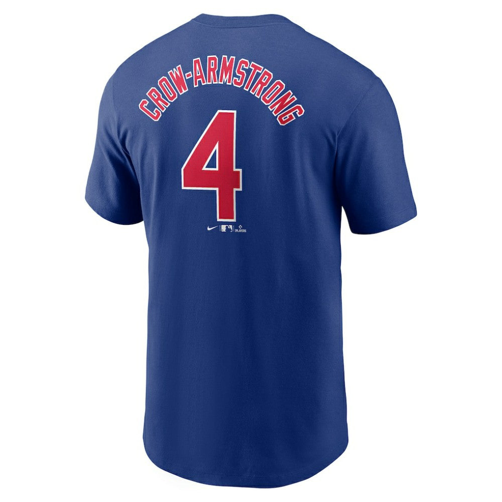 Pete Crow-Armstrong Chicago Cubs Nike Fuse Name & Number T-Shirt - MLB