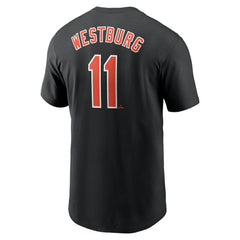 Jordan Westburg Baltimore Orioles Nike Fuse Name & Number T-Shirt - MLB