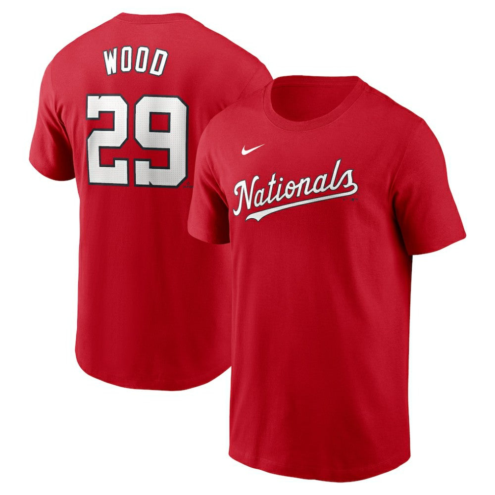 James Wood Washington Nationals Nike Fuse Name & Number T-Shirt - MLB