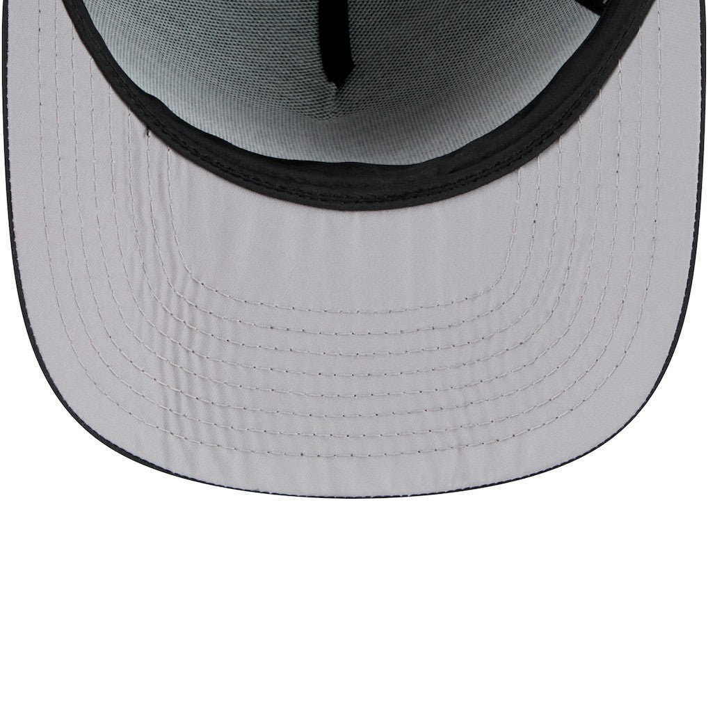 Philadelphia 76ers Vented 9FIFTY A-Frame Snapback Hat Black - NBA