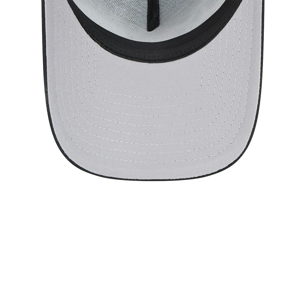 Jacksonville Jaguars New Era Women's Peace & Love Trucker 9FORTY Adjustable Hat Black | NFL