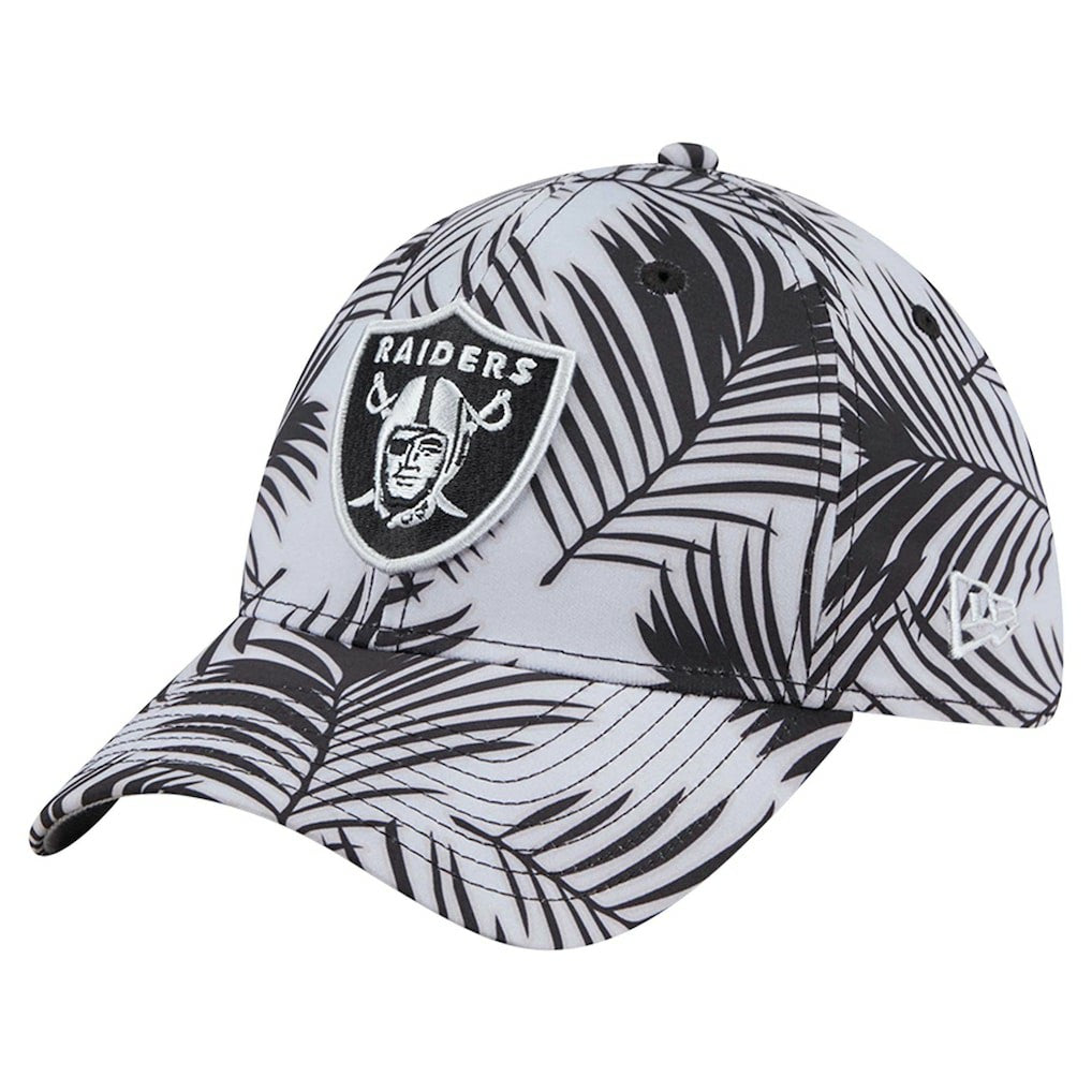 Las Vegas Raiders New Era Palms 39THIRTY Flex Hat Gray | NFL