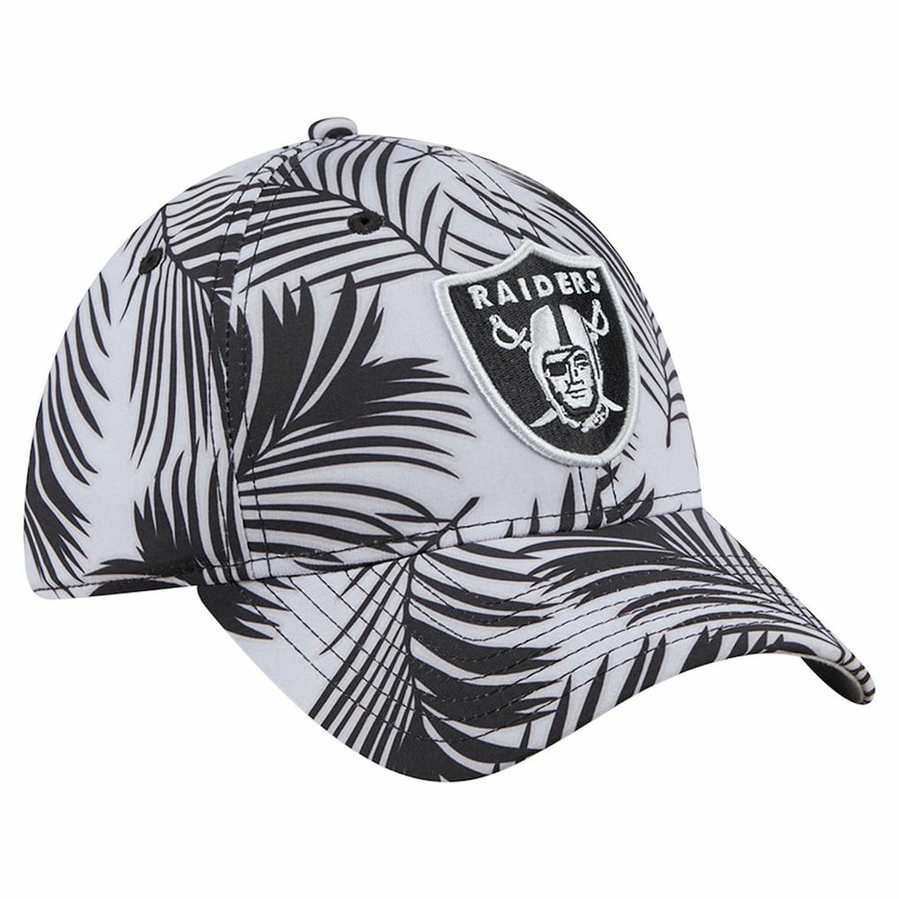 Las Vegas Raiders New Era Palms 39THIRTY Flex Hat Gray | NFL