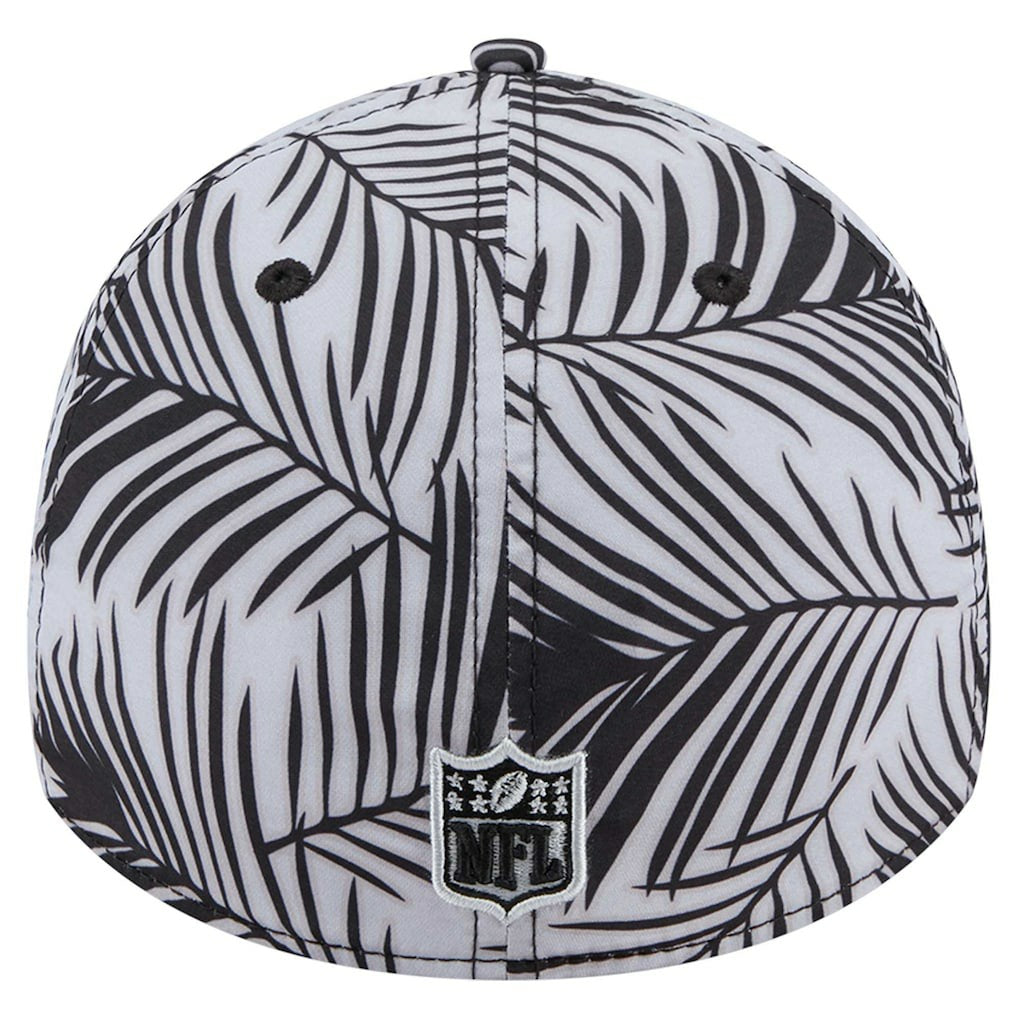 Las Vegas Raiders New Era Palms 39THIRTY Flex Hat Gray | NFL