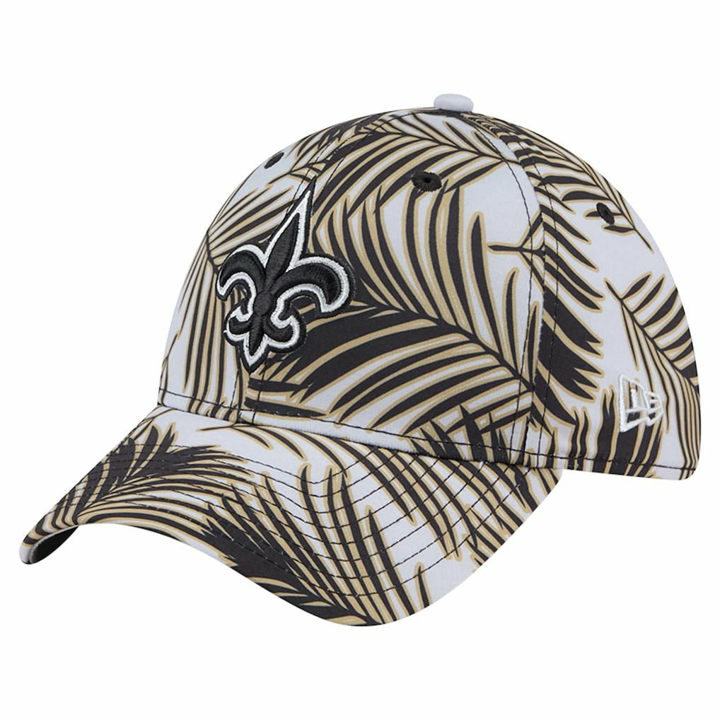 New Orleans Saints New Era Palms 39THIRTY Flex Hat Gray | NFL