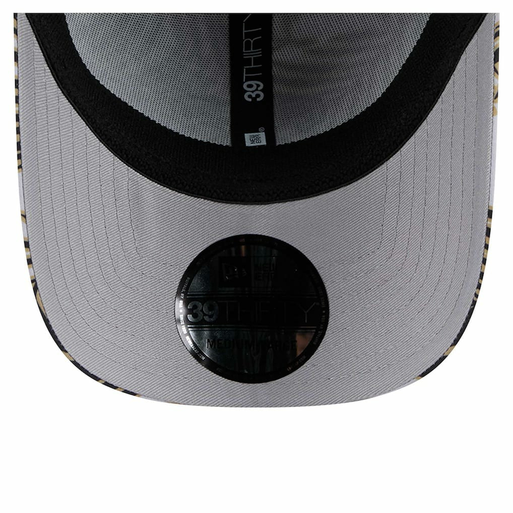 New Orleans Saints New Era Palms 39THIRTY Flex Hat Gray | NFL
