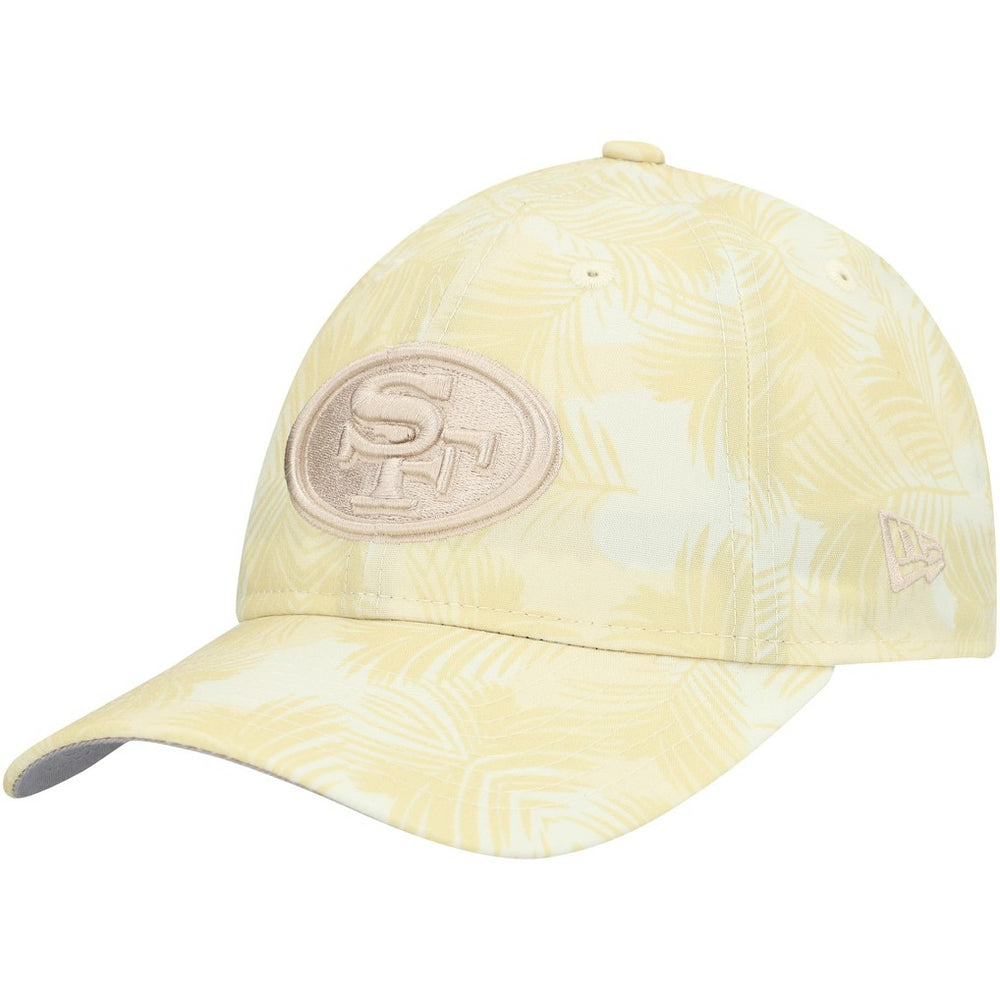 San Francisco 49ers New Era Women's Frond 9TWENTY Adjustable Hat Cream | NFL