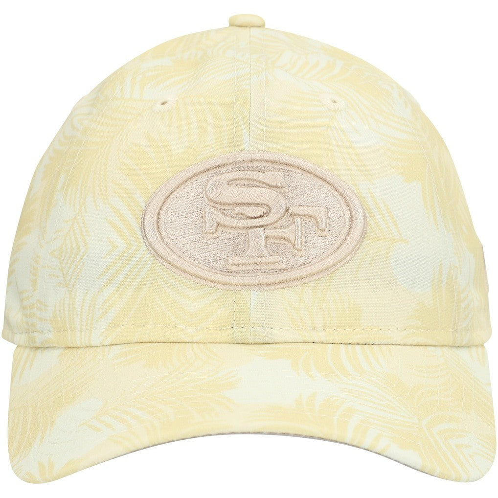 San Francisco 49ers New Era Women's Frond 9TWENTY Adjustable Hat Cream | NFL