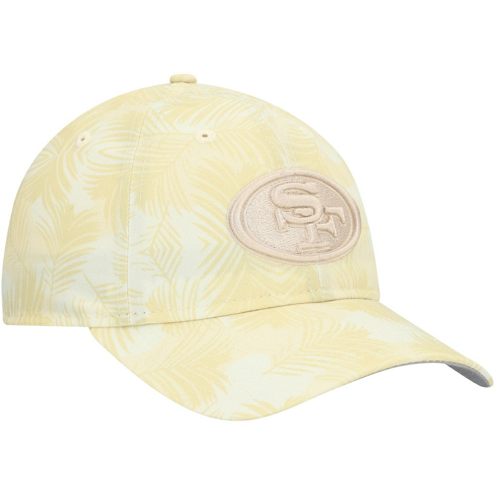 San Francisco 49ers New Era Women's Frond 9TWENTY Adjustable Hat Cream | NFL