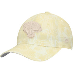 Jacksonville Jaguars New Era Women's Frond 9TWENTY Adjustable Hat Cream | NFL