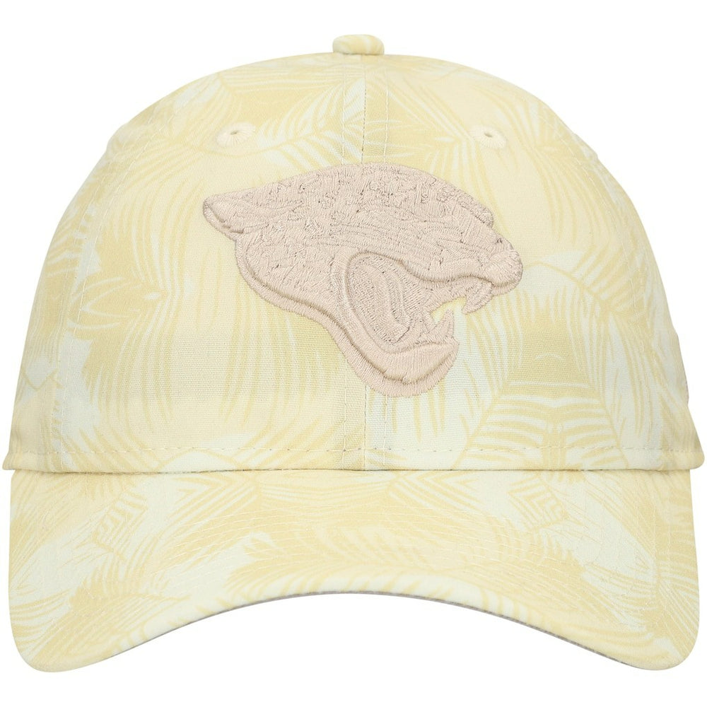 Jacksonville Jaguars New Era Women's Frond 9TWENTY Adjustable Hat Cream | NFL