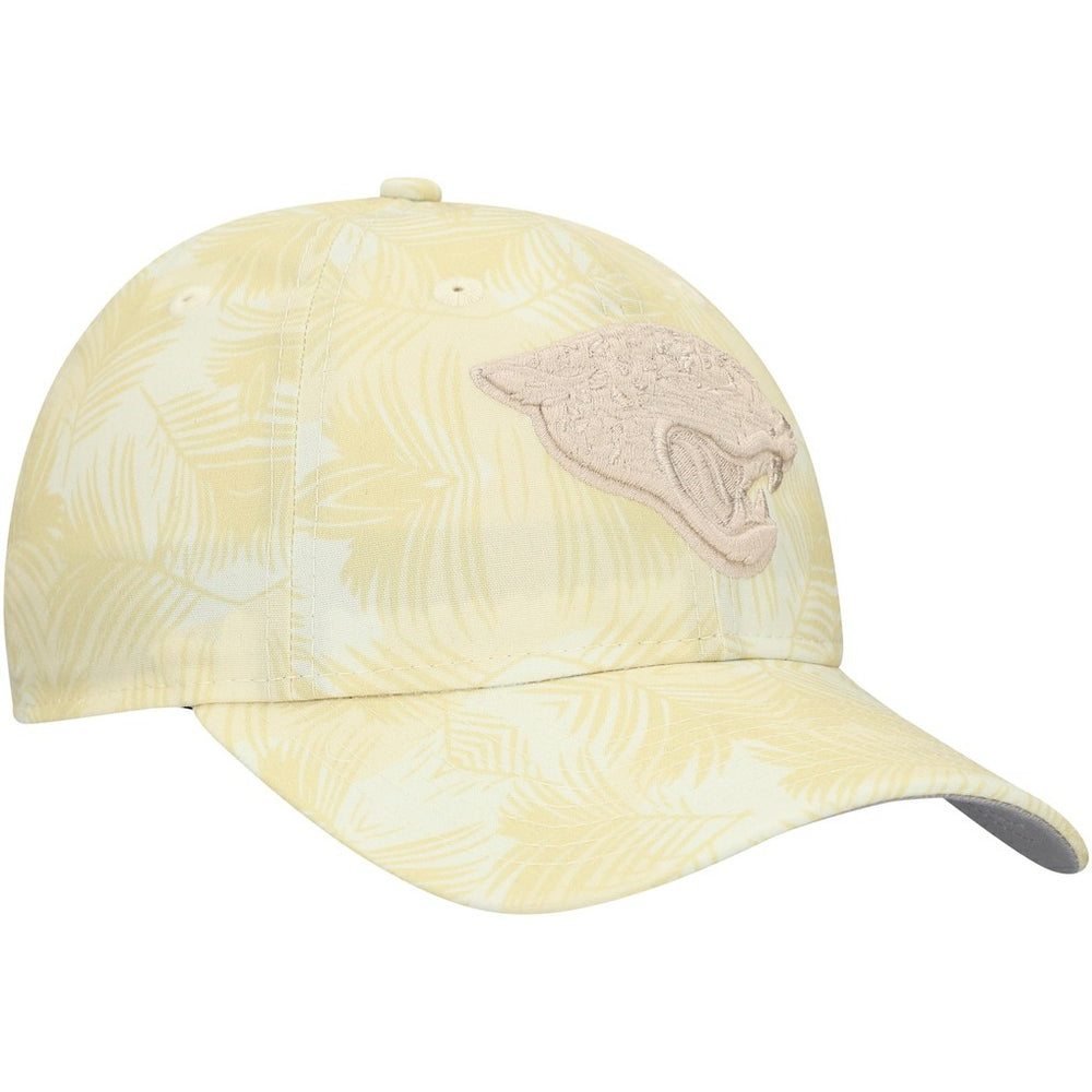 Jacksonville Jaguars New Era Women's Frond 9TWENTY Adjustable Hat Cream | NFL