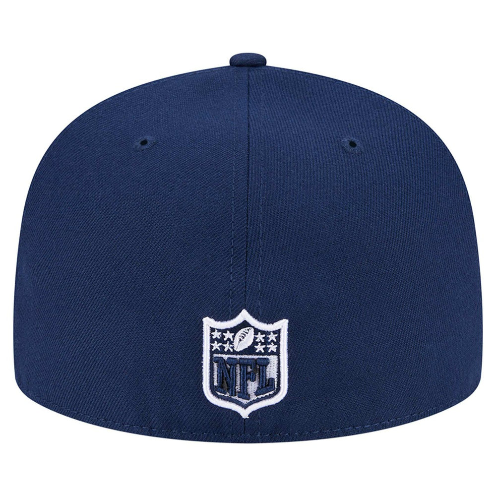 Tennessee Titans New Era Checkered 59FIFTY Fitted Hat Navy | NFL